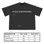 SPAZZED NIGHT BLACK TEE