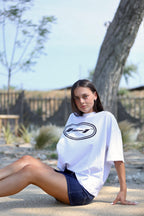 ROUND DAY WHITE TEE