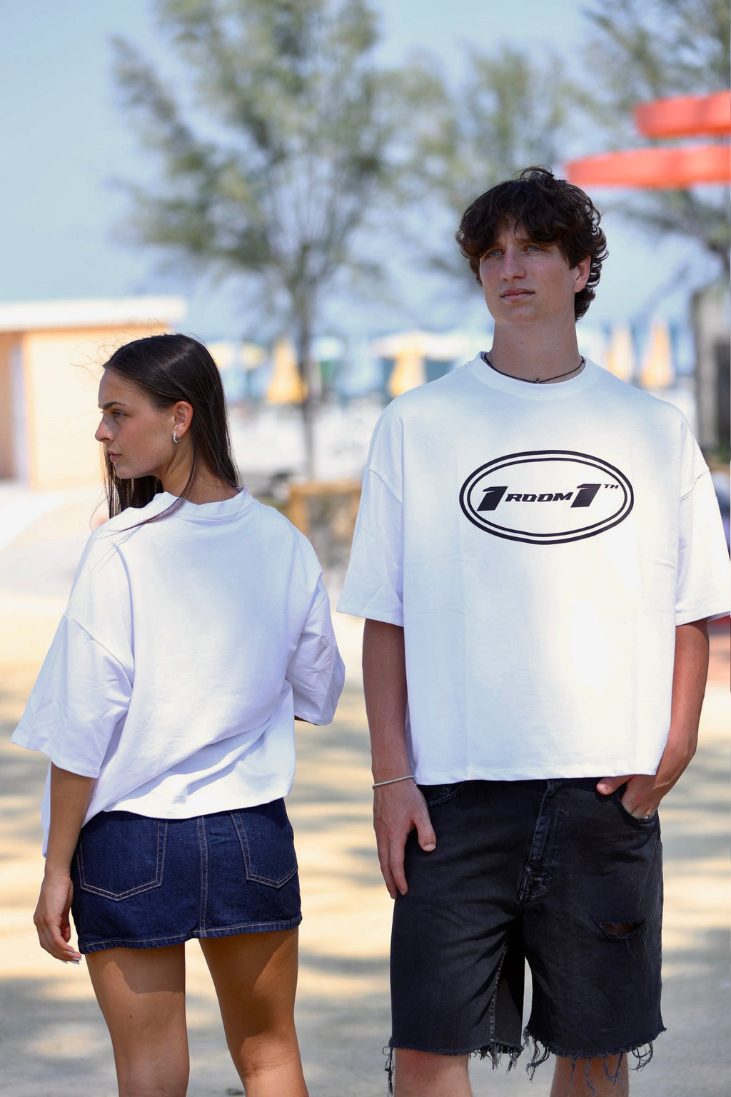 ROUND DAY WHITE TEE